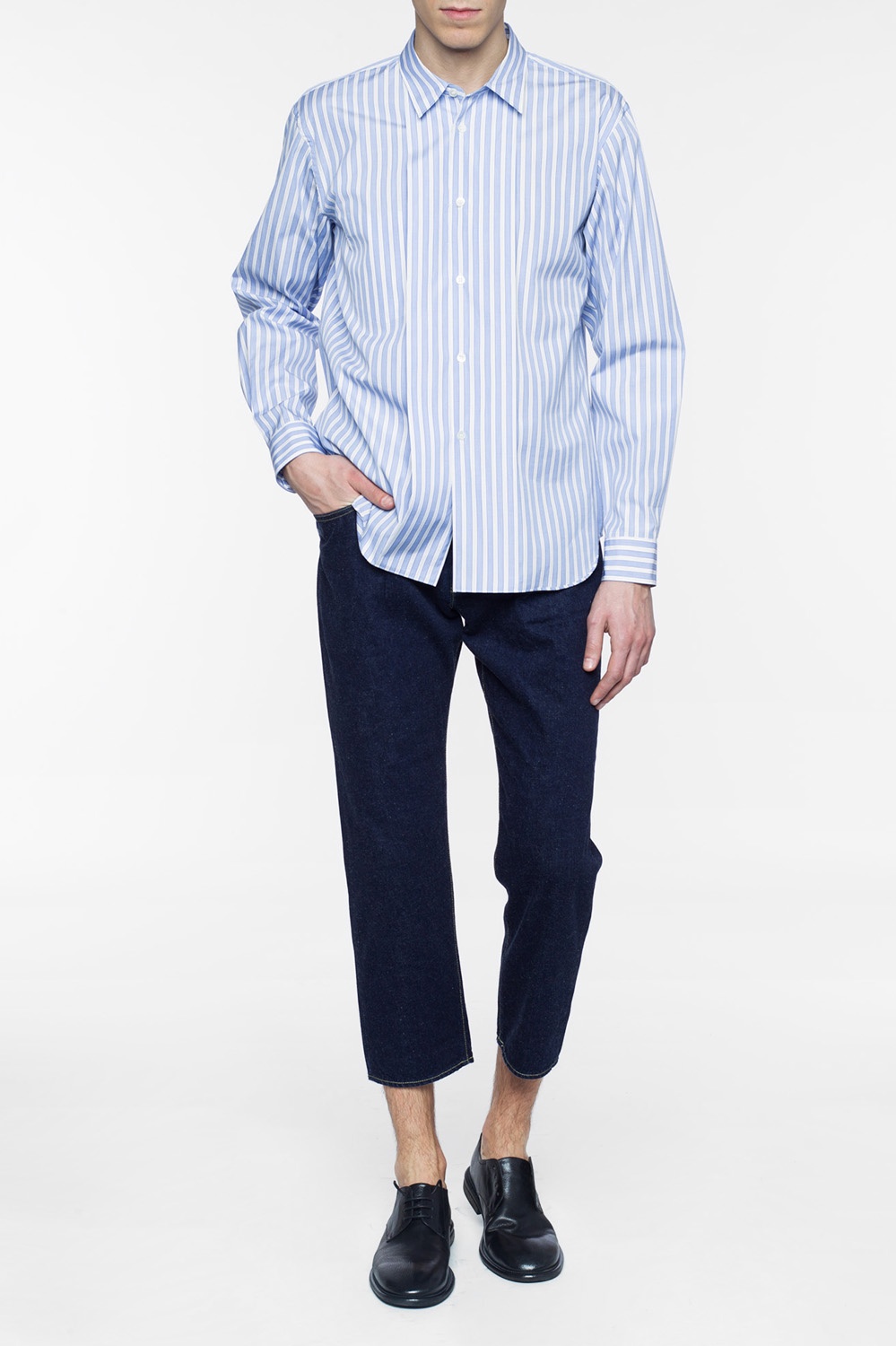 Comme des Garçons Homme Plus Striped shirt | Men's Clothing | Vitkac